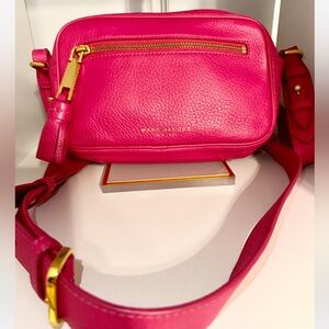 Marc Jacobs Vibrant Pink Crossbody Bag